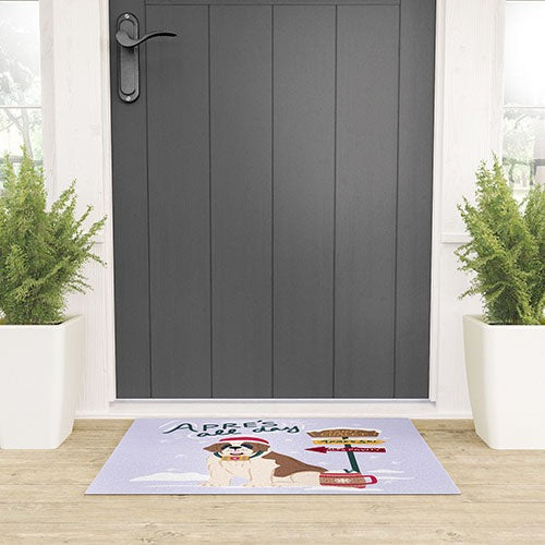 Design by Spark St Bernard Apres All Day Welcome Mat