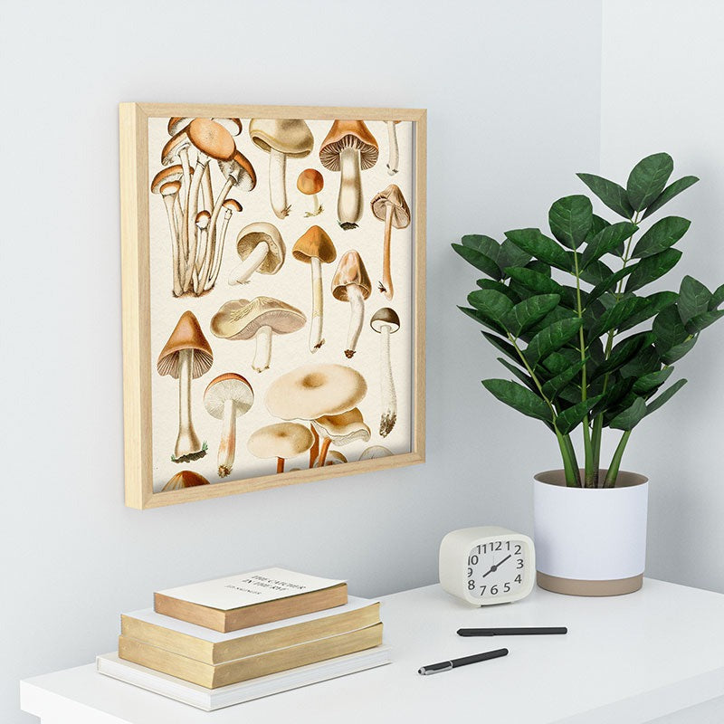 Gal Design Mushrooms Collection Recessed Framing Square