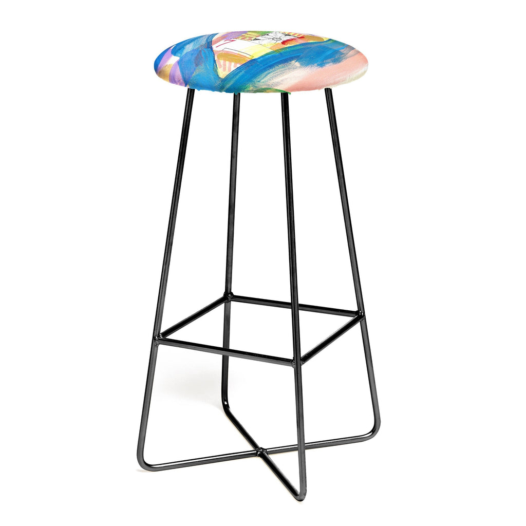 Natalie Baca Lucky in Love Bar Stool