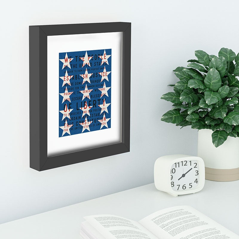 DENY Designs Starred Preamble Recessed Framing Rectangle