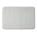 CoastL Studio Hand Drawn Holly Stripe Memory Foam Bath Mat