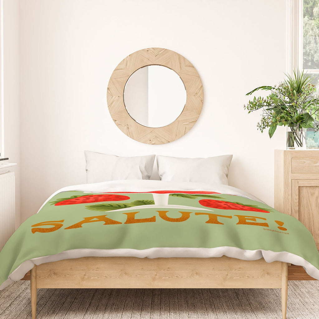 Jessica Molina Rossini Duvet Cover