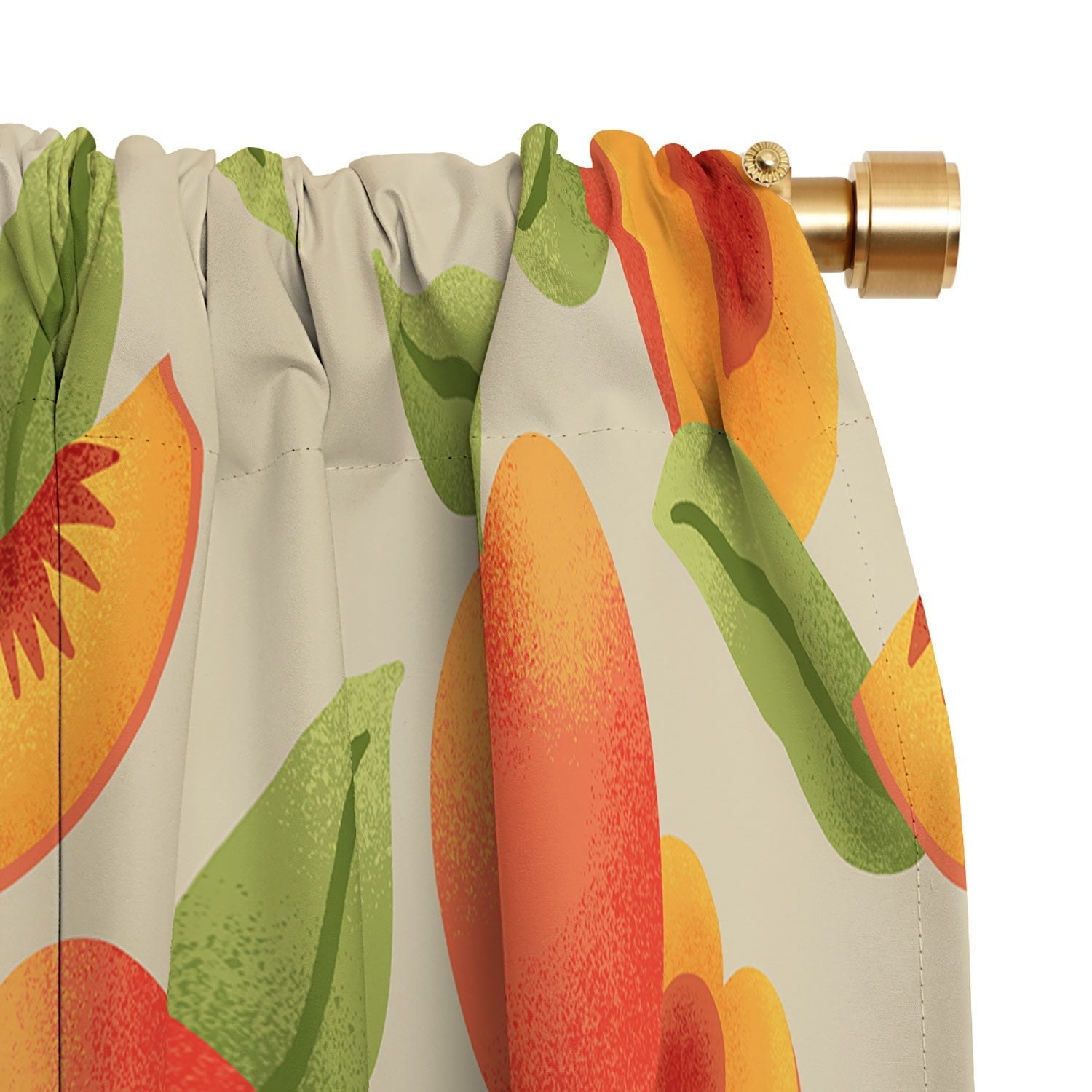 Jessica Molina Peach Pattern Blackout Non Repeat