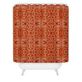 Mirimo Venexiana Burnt Orange Shower Curtain