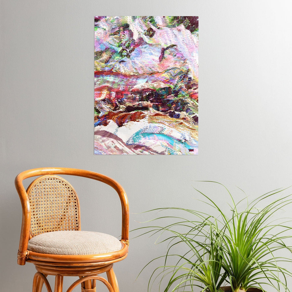 83 Oranges Sequin Haze Poster