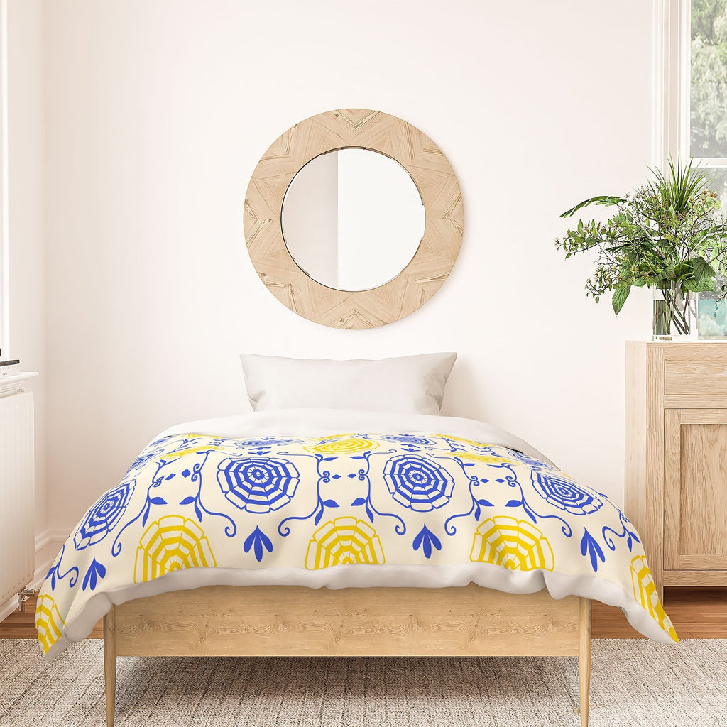 Design by Spark Dolce Vita Parasols Duvet Cover