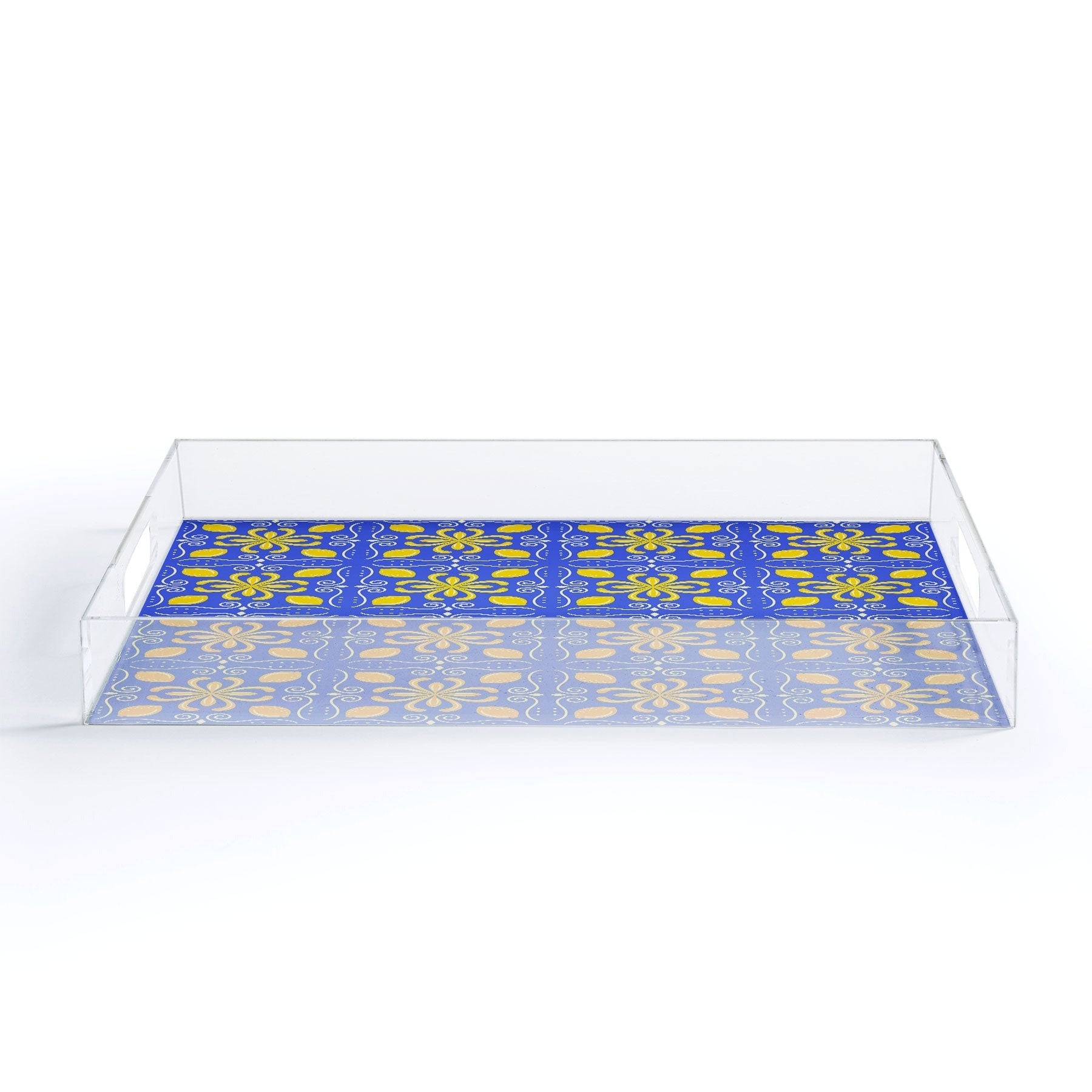 Design by Spark Dolce Vita Lemon Tile Acrylic Tray