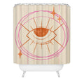 Little Om Celestial Eye cream Shower Curtain