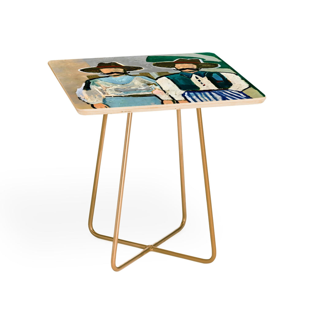 83 Oranges Side By Side Cowboy Edition Side Table
