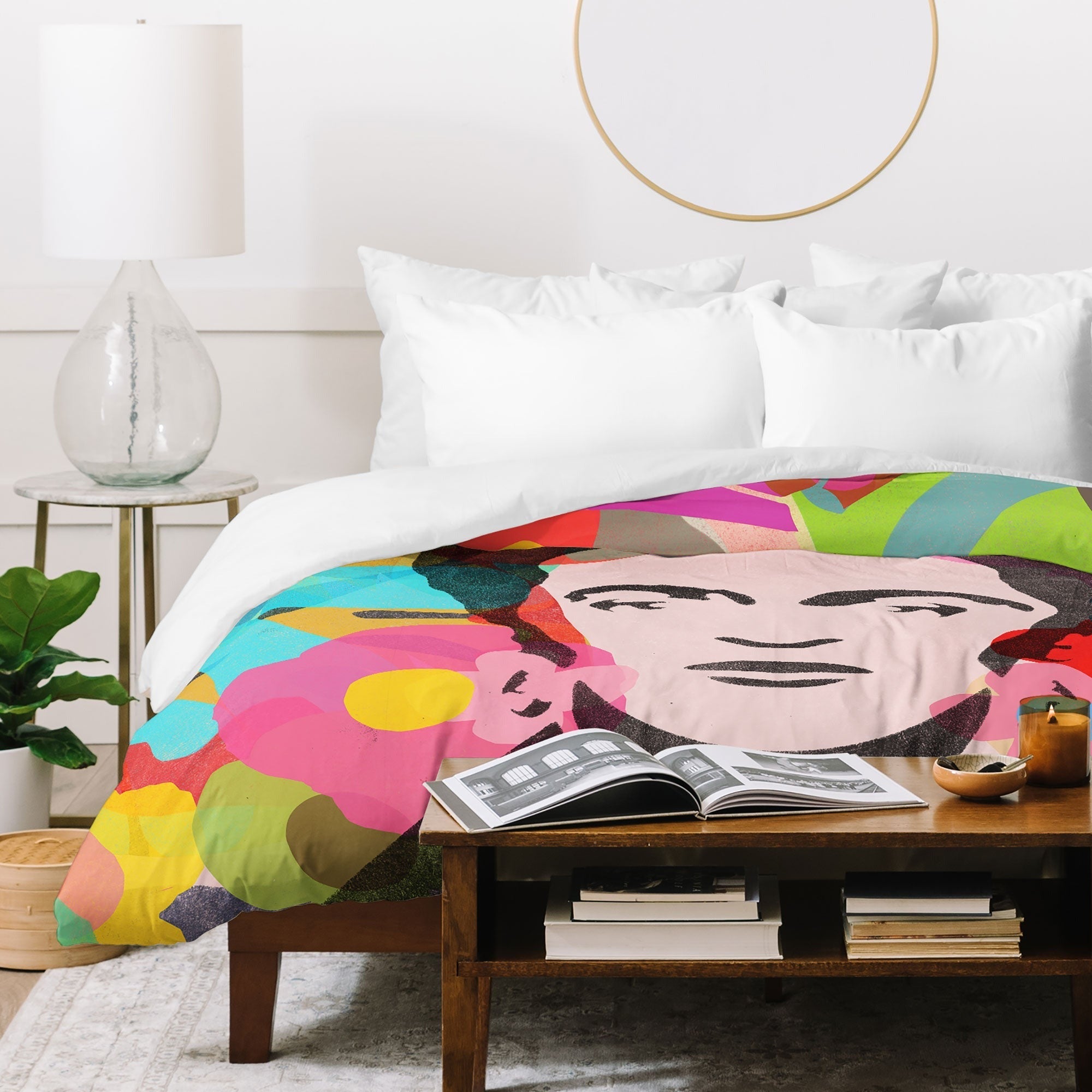 Garima Dhawan frida 1d Duvet Cover