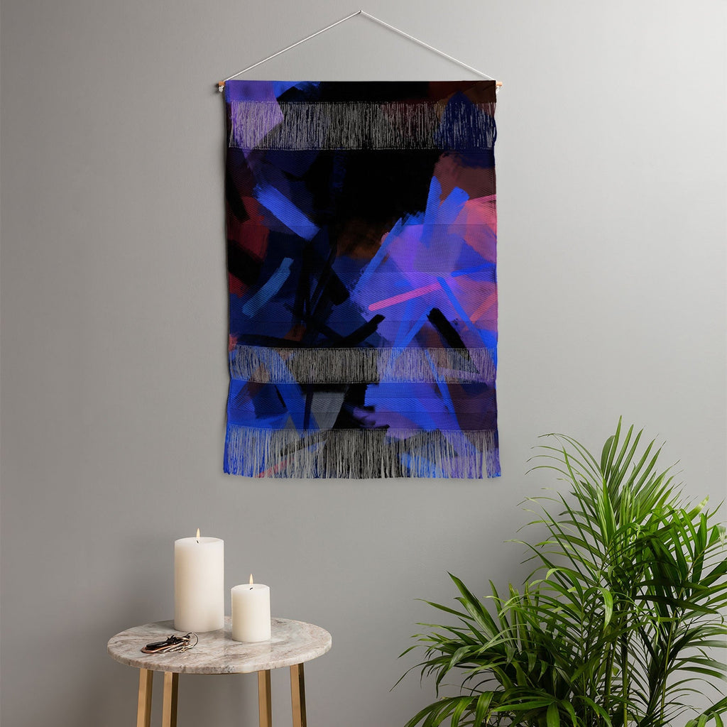 83 Oranges Midnight Sparks Wall Hanging Portrait