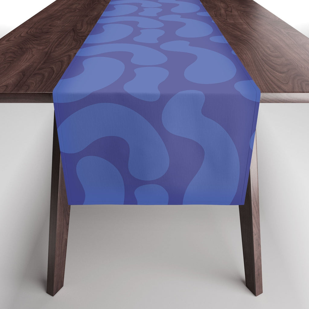 Camilla Foss Blue Pebble Table Runner