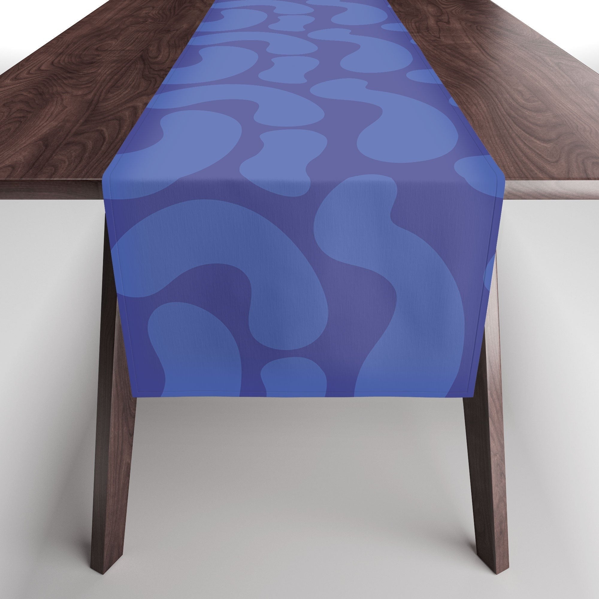 Camilla Foss Blue Pebble Table Runner
