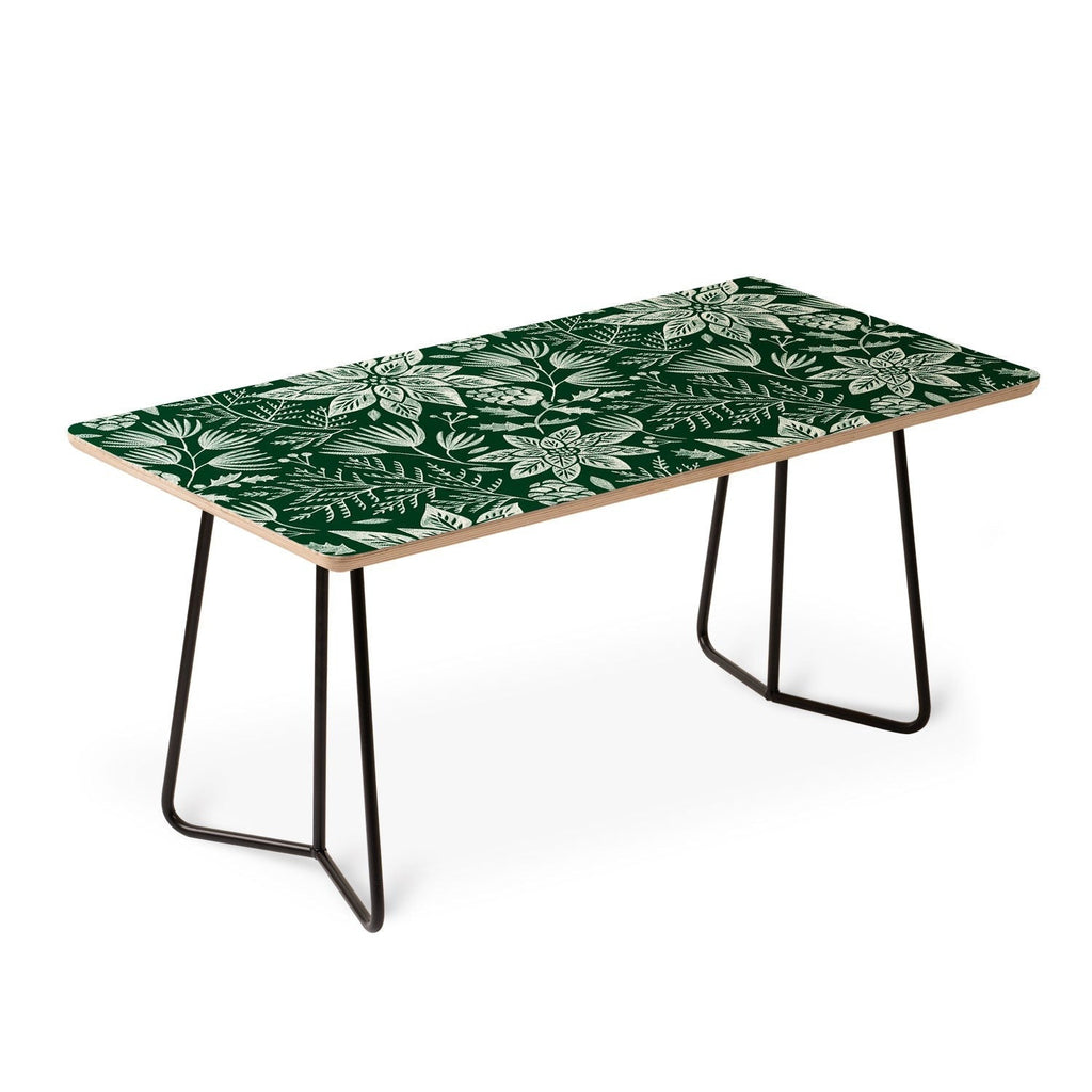 Pimlada Phuapradit Christmas Poinsettia Coffee Table
