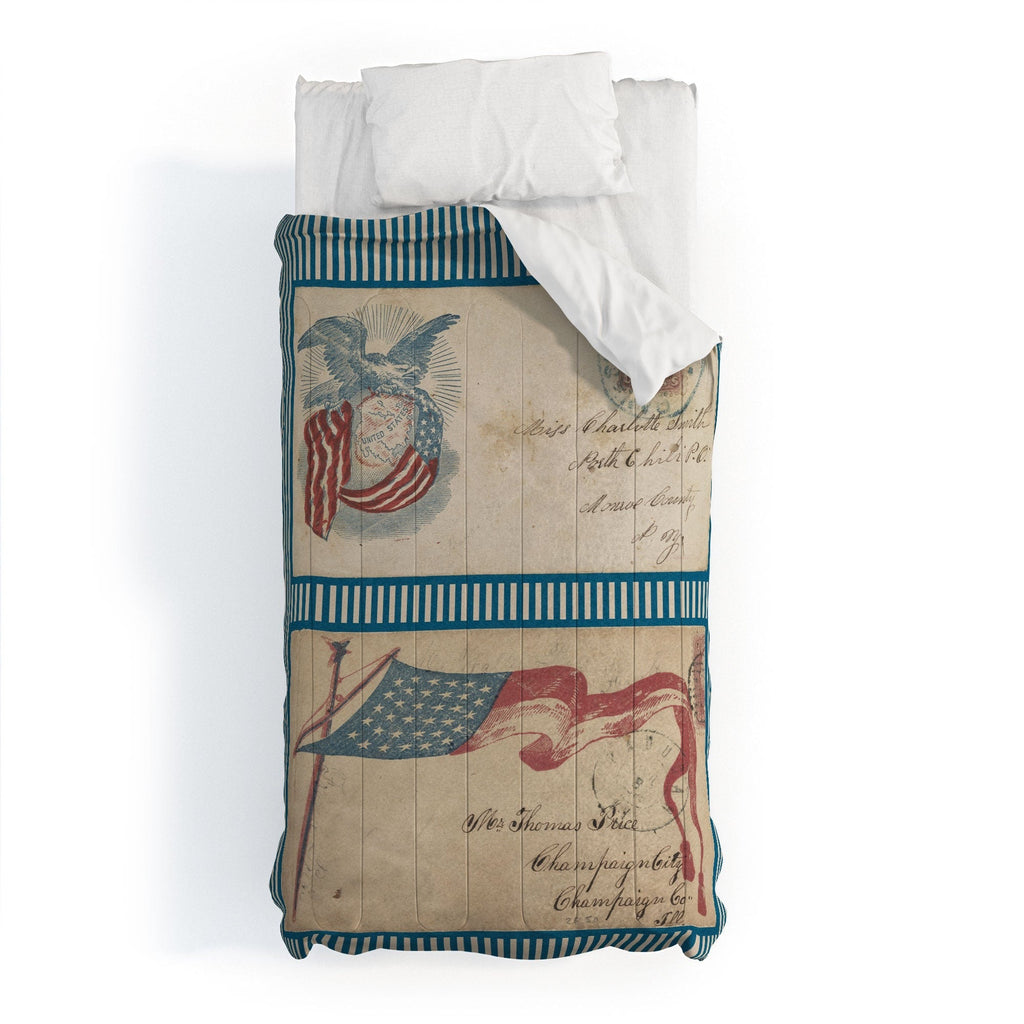 DENY Designs Civil War Envelopes Comforter