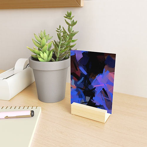 83 Oranges Midnight Sparks Mini Art Print