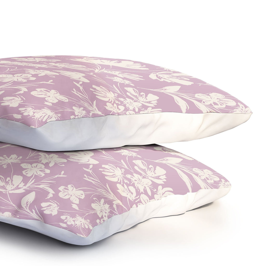 Gabriela Fuente Martine Lilac Pillow Shams