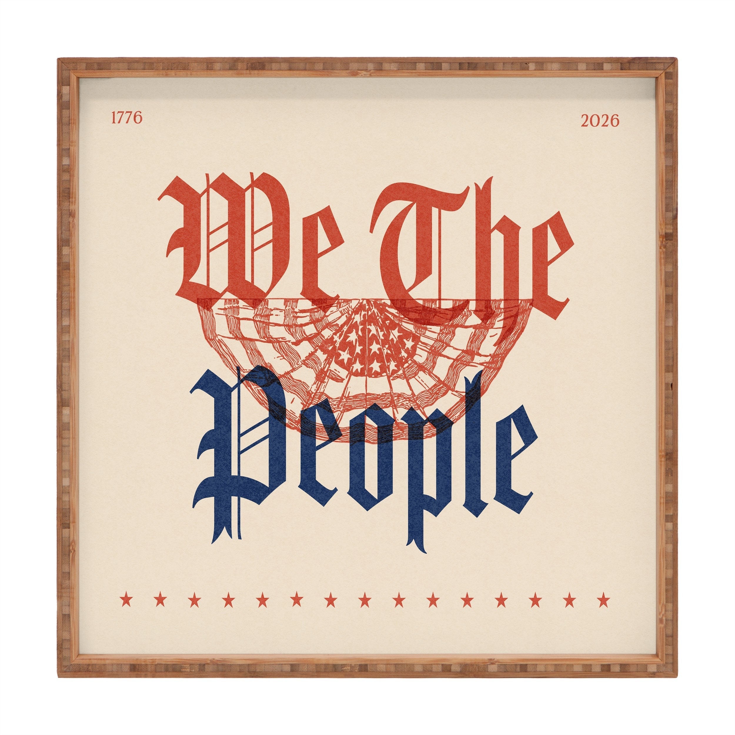 DENY Designs We The People ii Square Tray