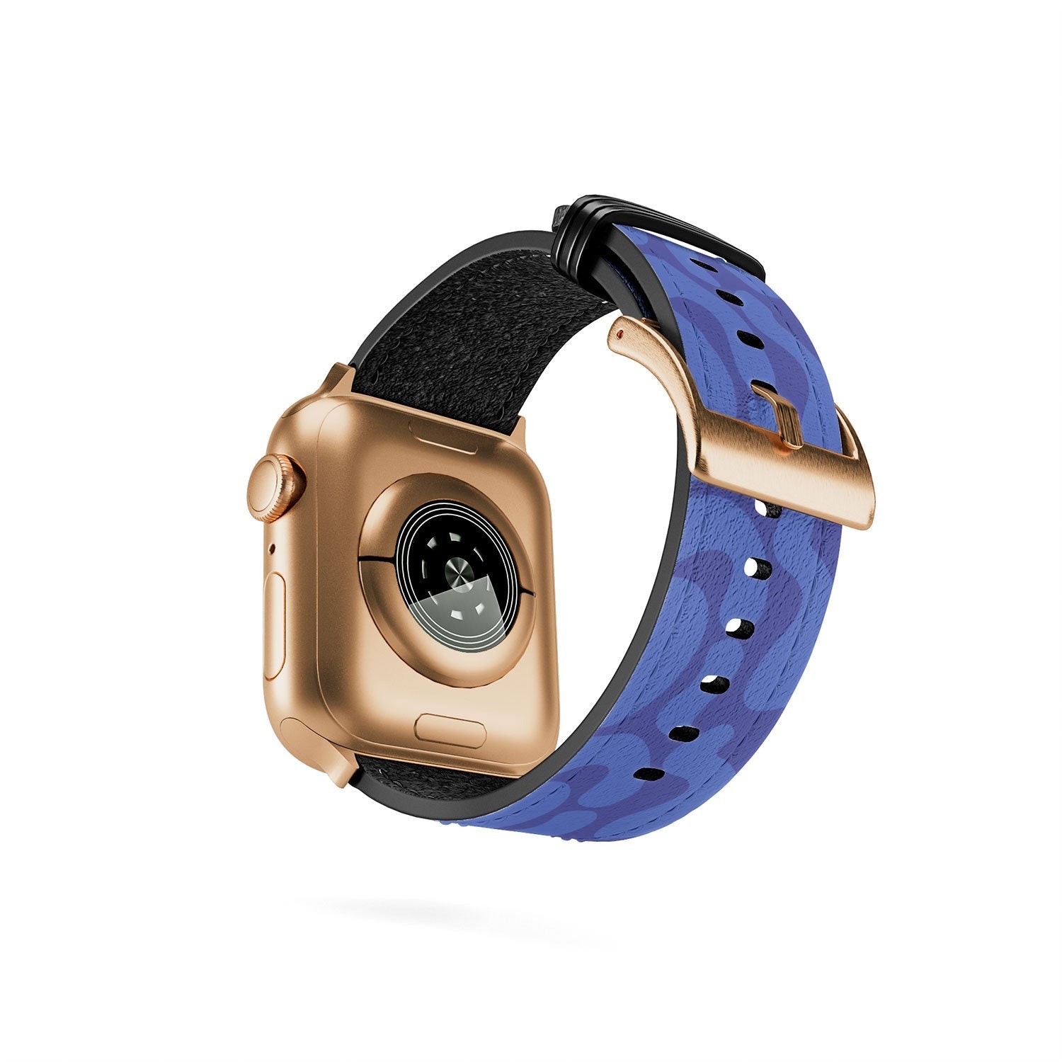 Camilla Foss Blue Pebble Apple Watch Band