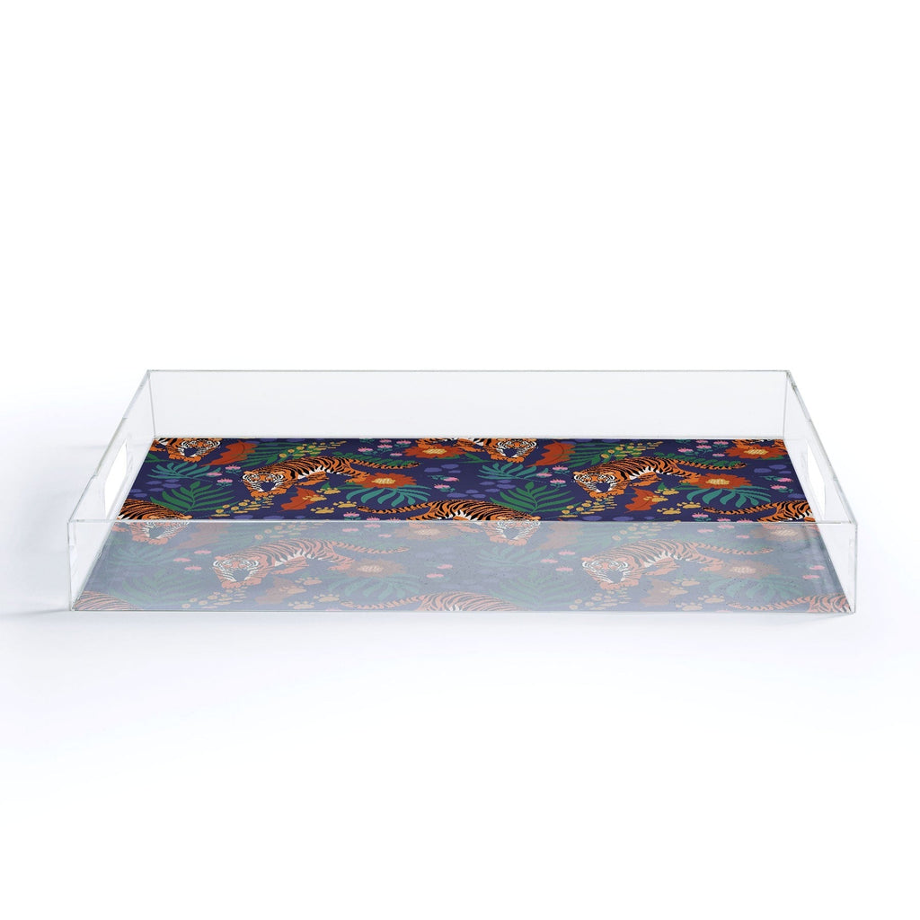 Design by Spark Tiger of the Glorious Jungle Acrylic Tray