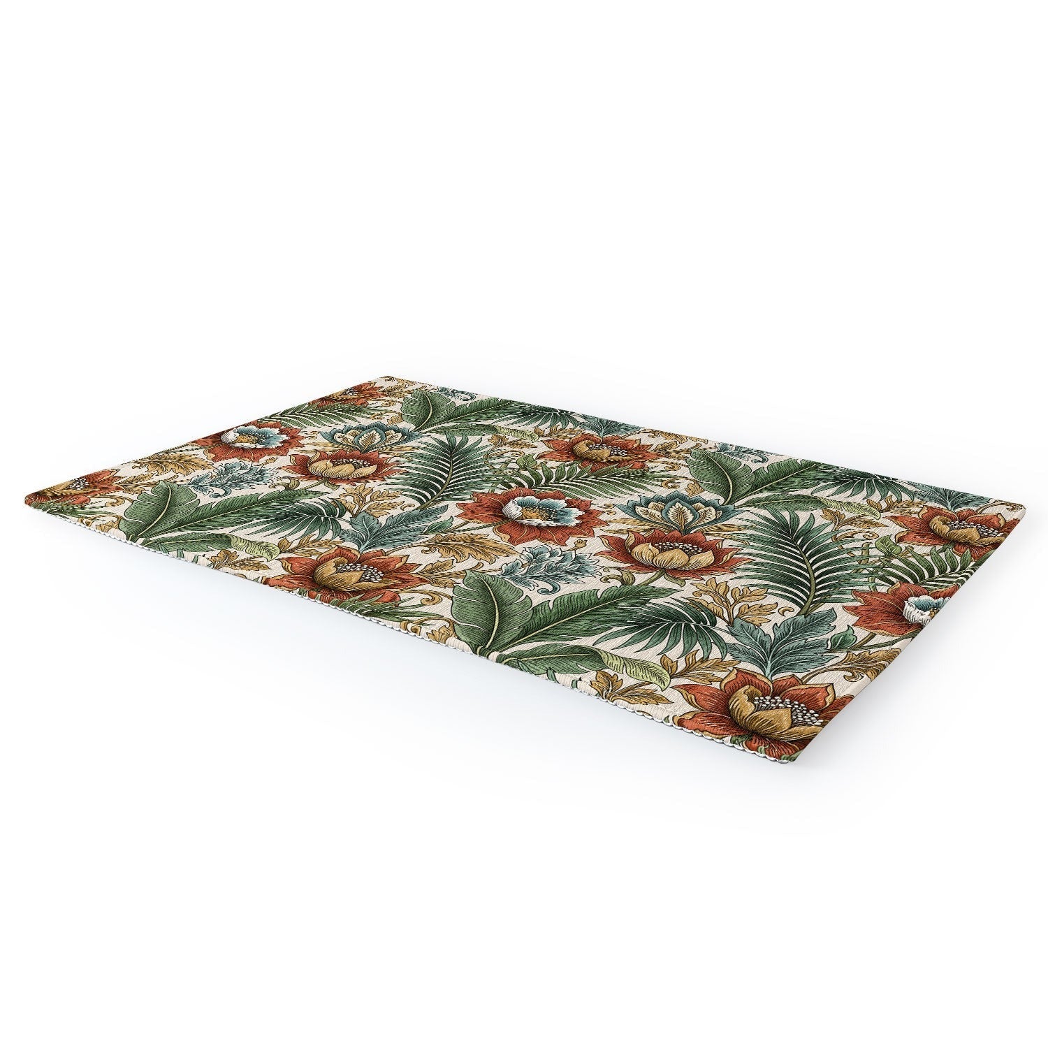 Marta Barragan Camarasa Retro Jungle Garden Area Rug