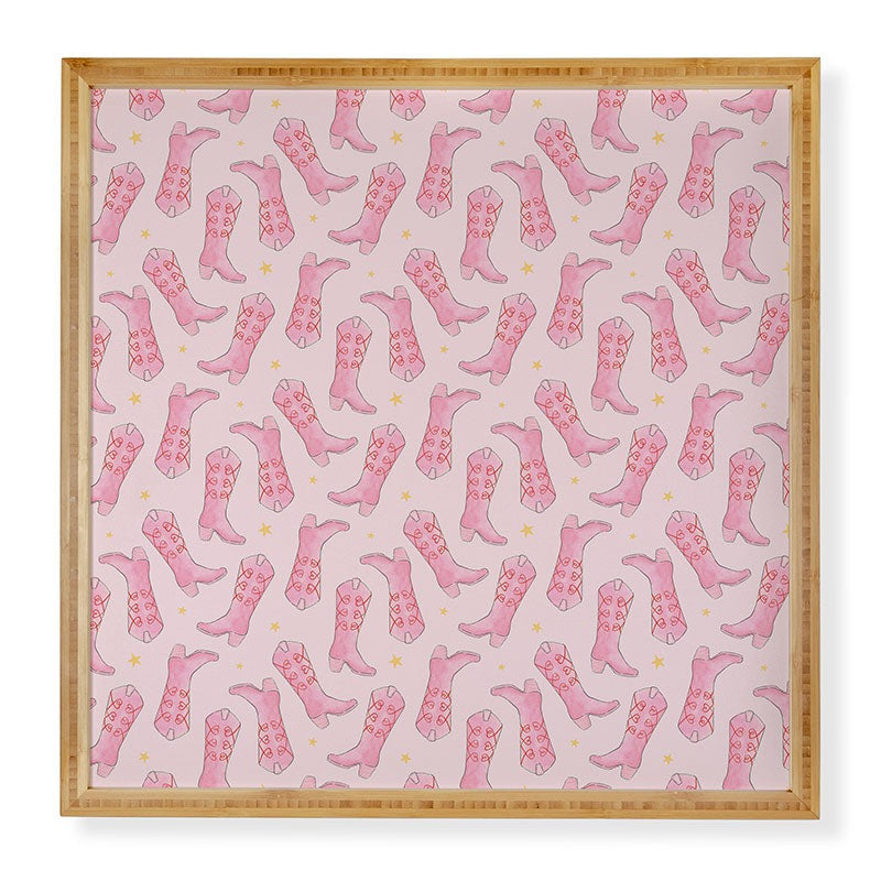 Love_Ryming Stars and Boots Framed Wall Art
