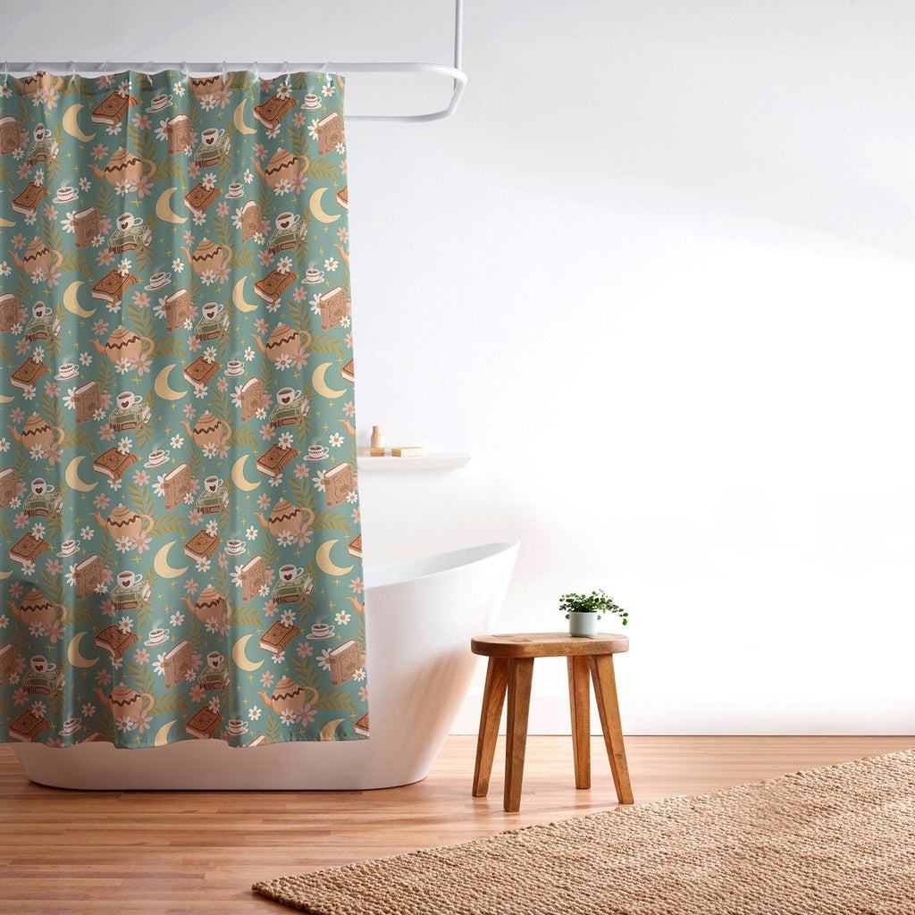Avenie Moonlit Reading Nook I Shower Curtain