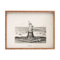 DENY Designs Vintage Lady Liberty Rectangular Tray