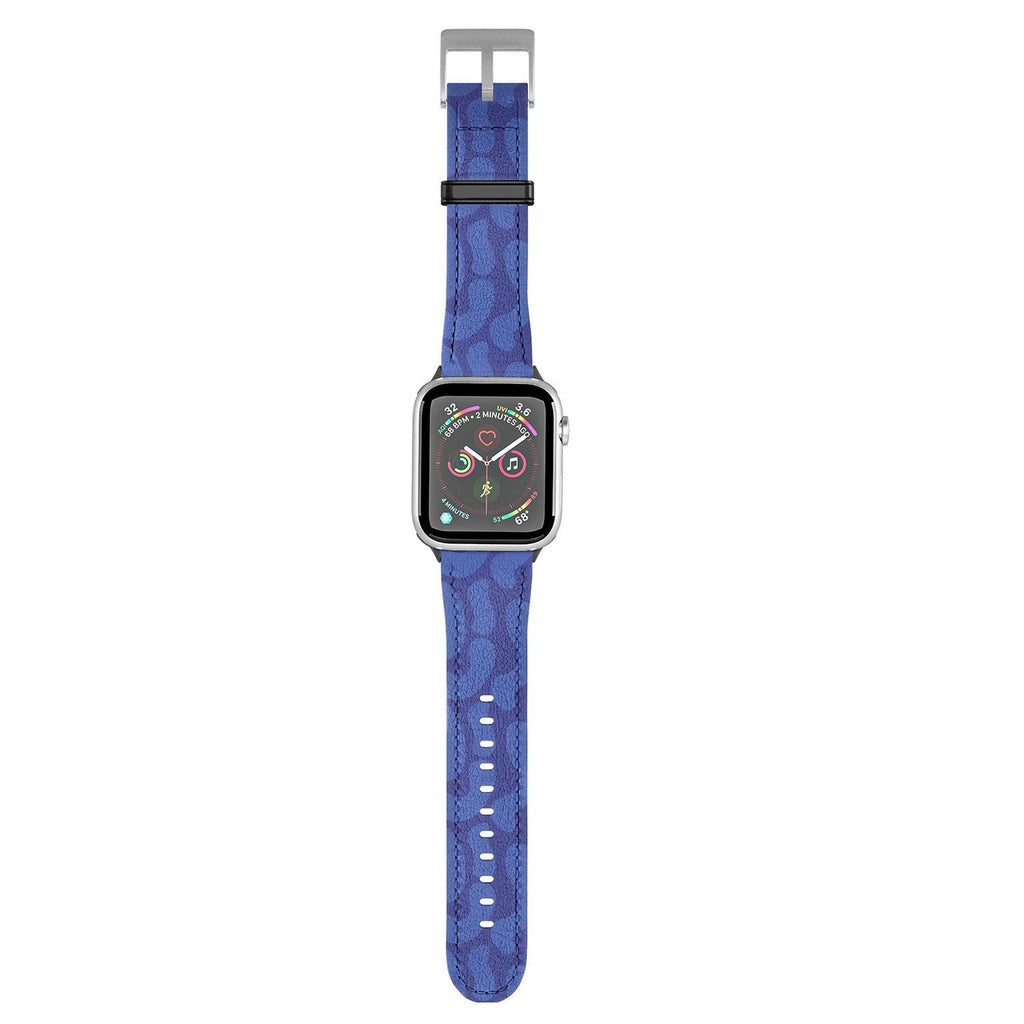 Camilla Foss Blue Pebble Apple Watch Band