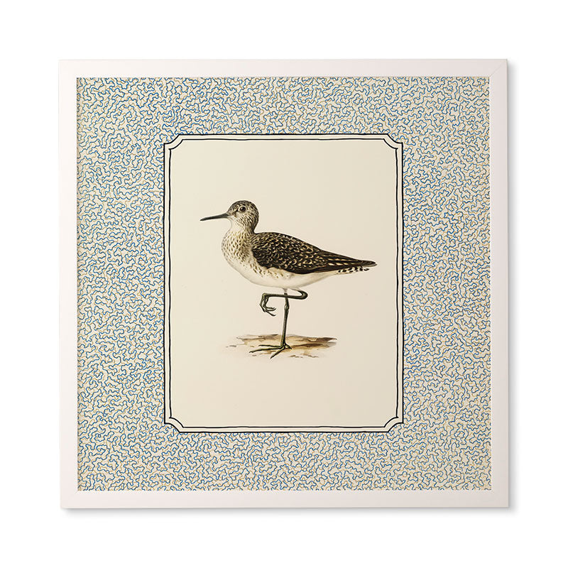 Oh Fine! Art Balancing Sandpiper Framed Wall Art