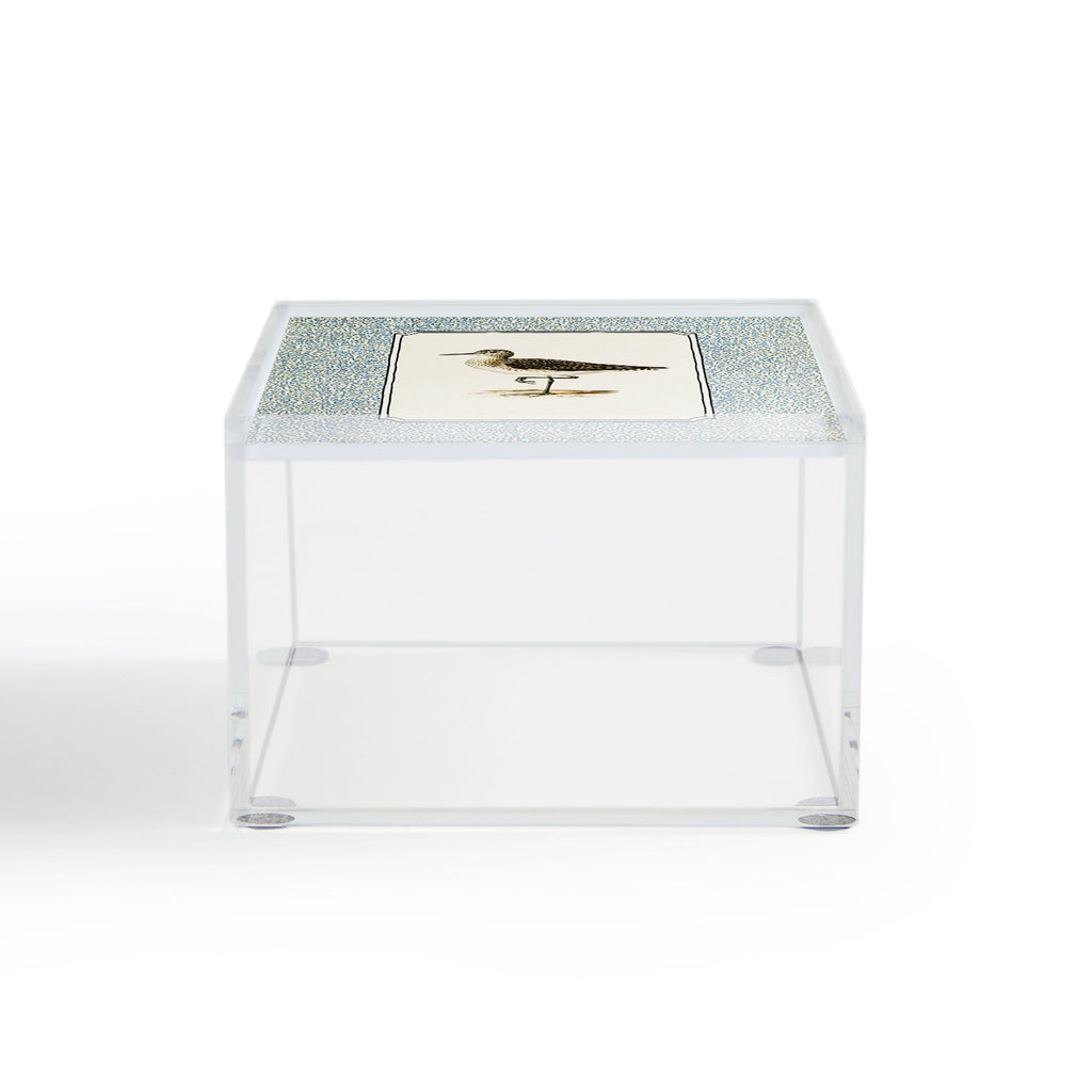 Oh Fine! Art Balancing Sandpiper Acrylic Box