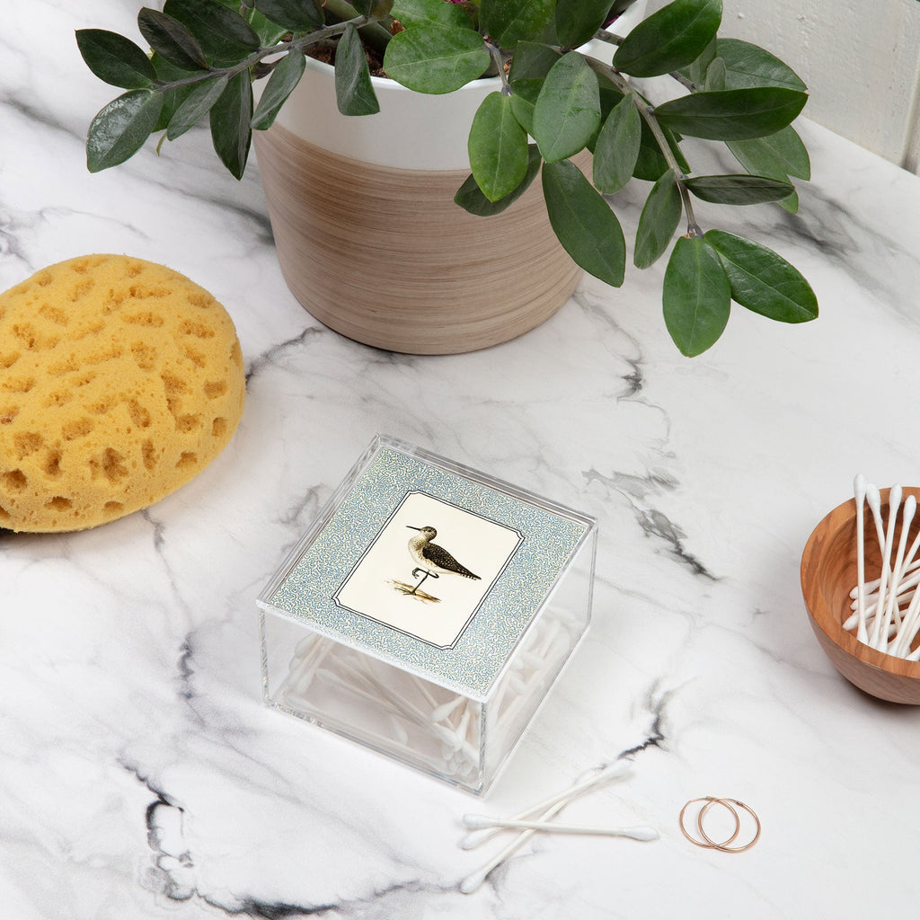 Oh Fine! Art Balancing Sandpiper Acrylic Box