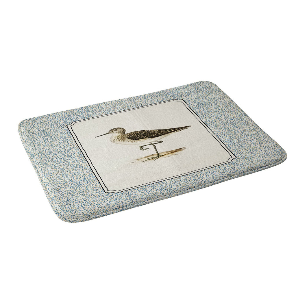 Oh Fine! Art Balancing Sandpiper Memory Foam Bath Mat