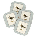 Oh Fine! Art Balancing Sandpiper Coaster Set