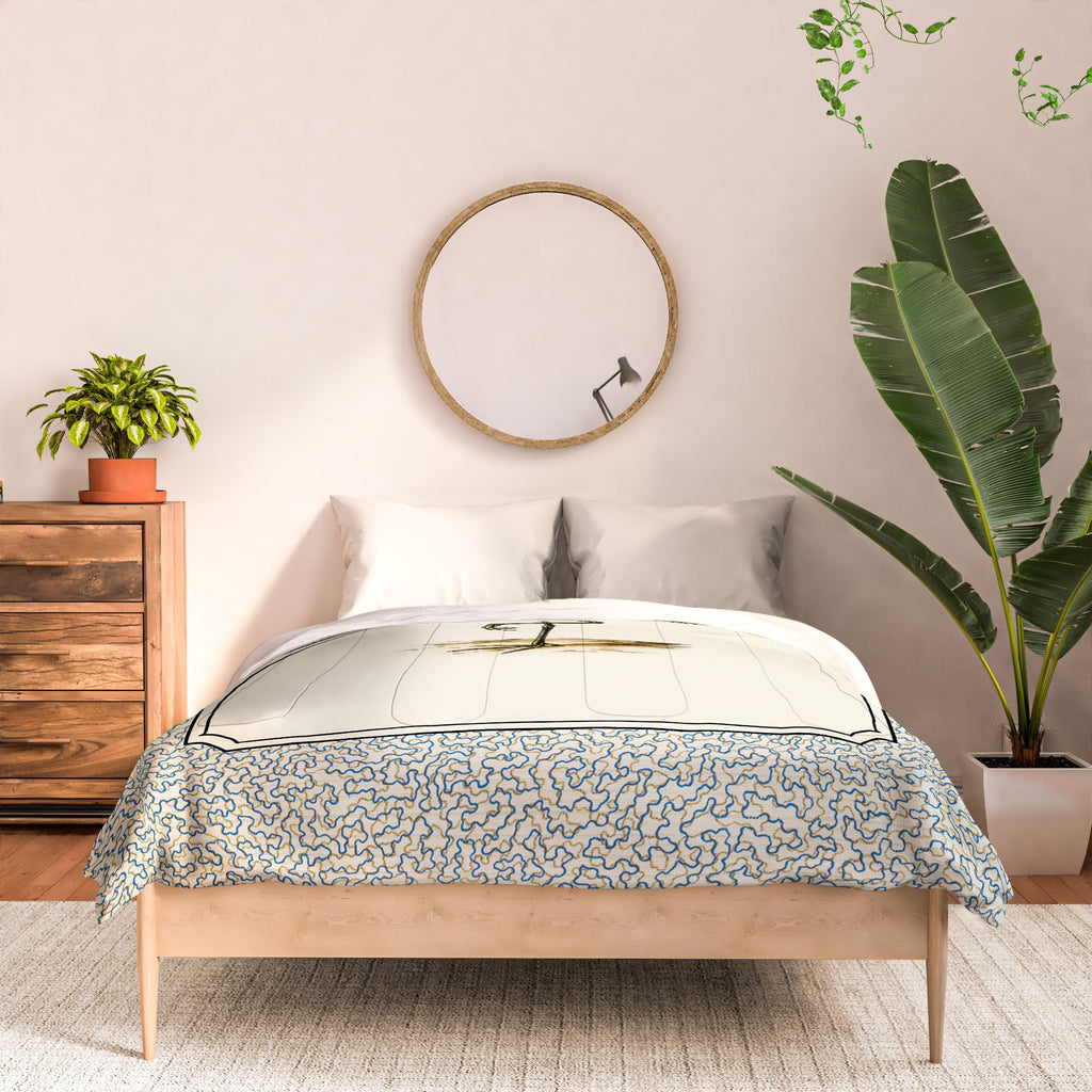 Oh Fine! Art Balancing Sandpiper Comforter