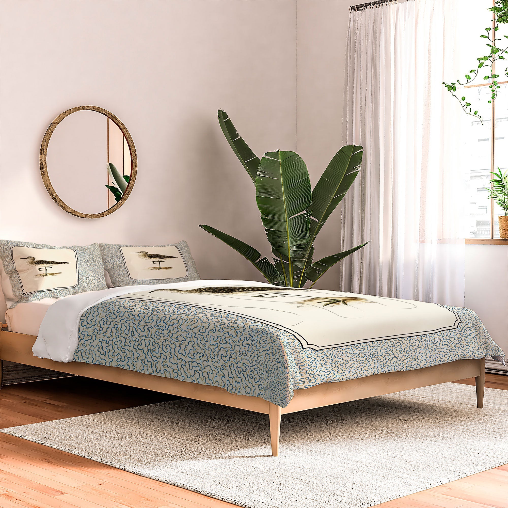 Oh Fine! Art Balancing Sandpiper Comforter