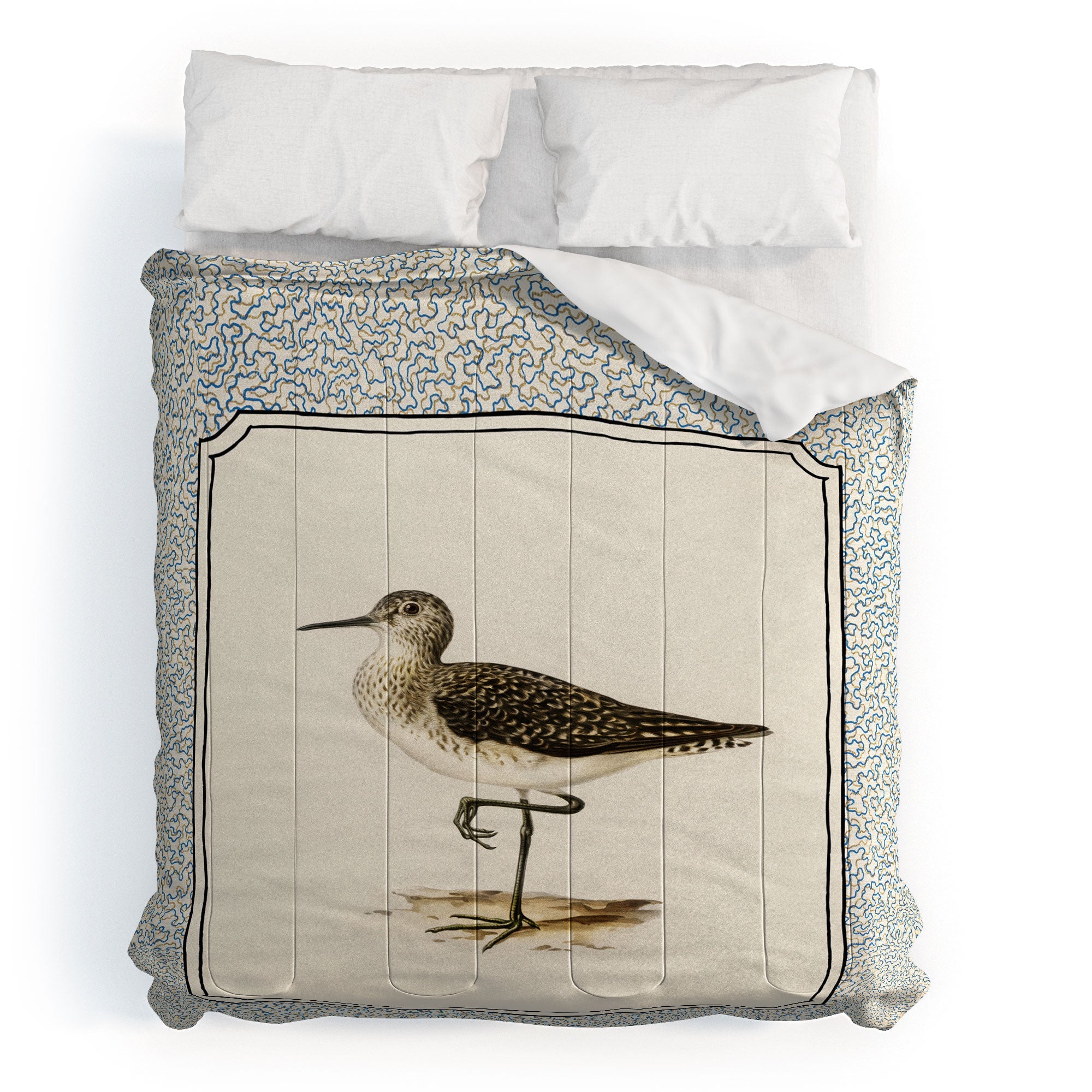 Oh Fine! Art Balancing Sandpiper Comforter