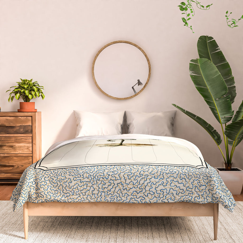 Oh Fine! Art Balancing Sandpiper Comforter