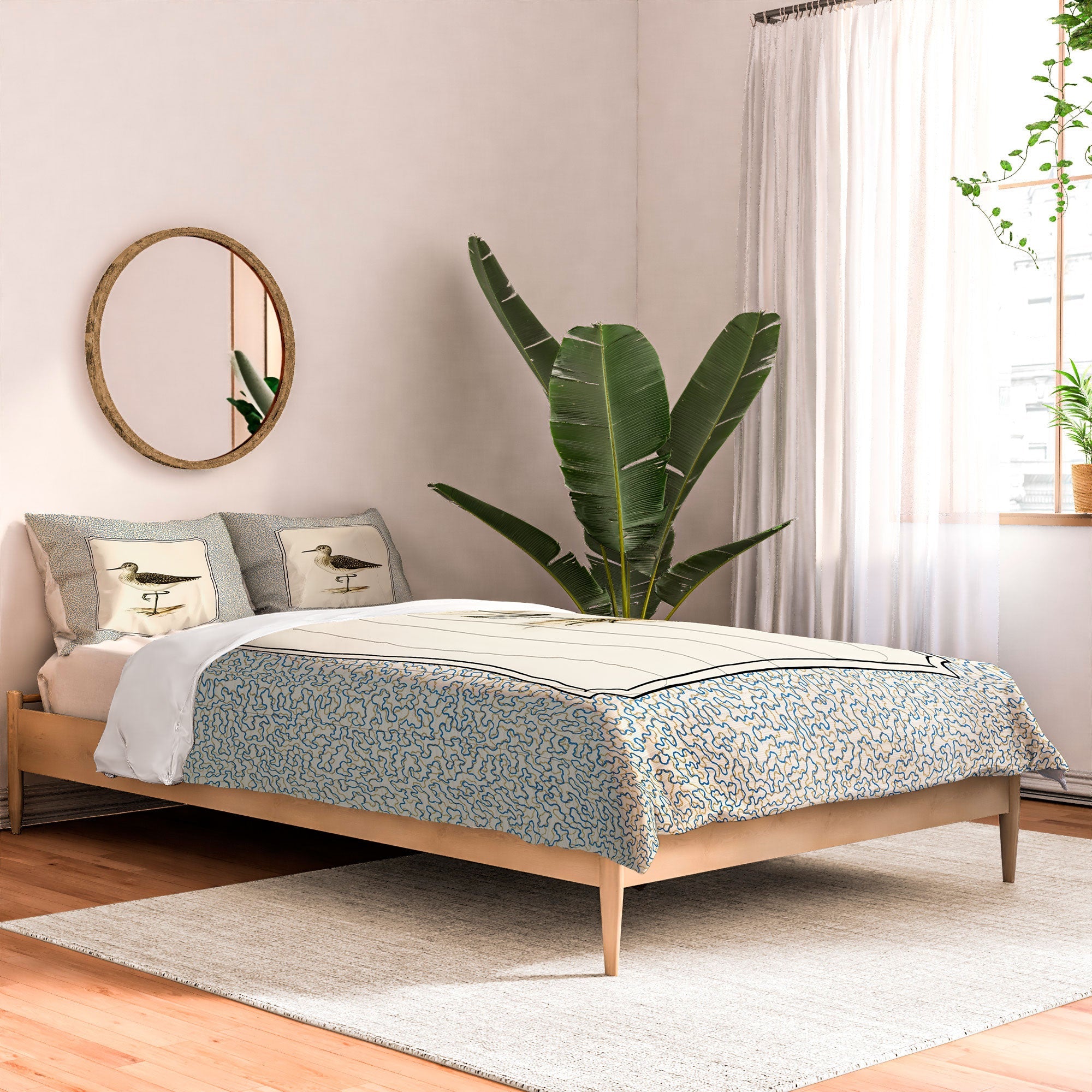 Oh Fine! Art Balancing Sandpiper Comforter