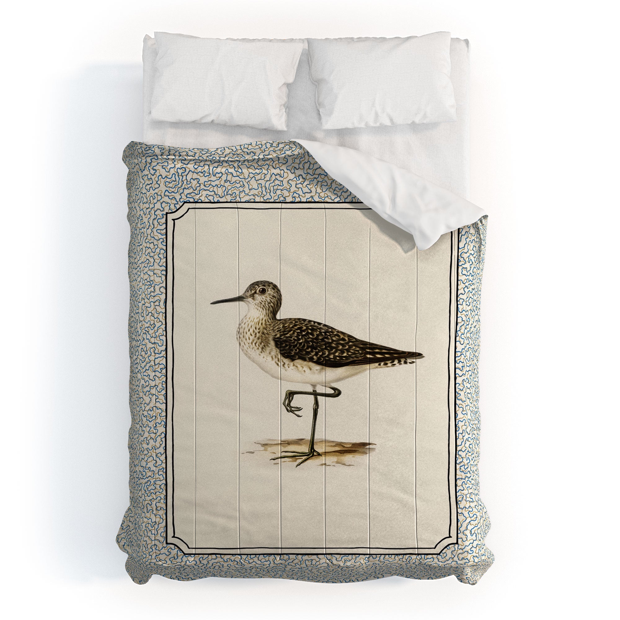 Oh Fine! Art Balancing Sandpiper Comforter