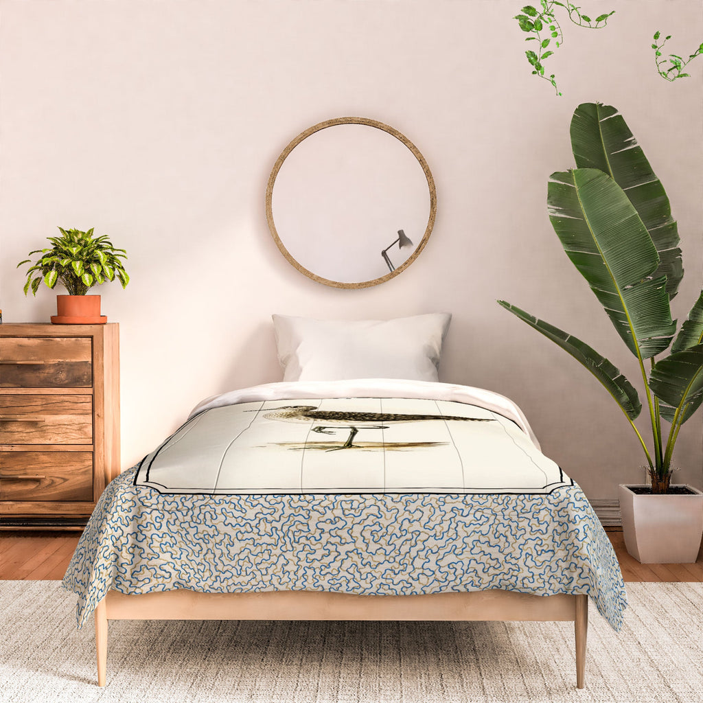 Oh Fine! Art Balancing Sandpiper Comforter