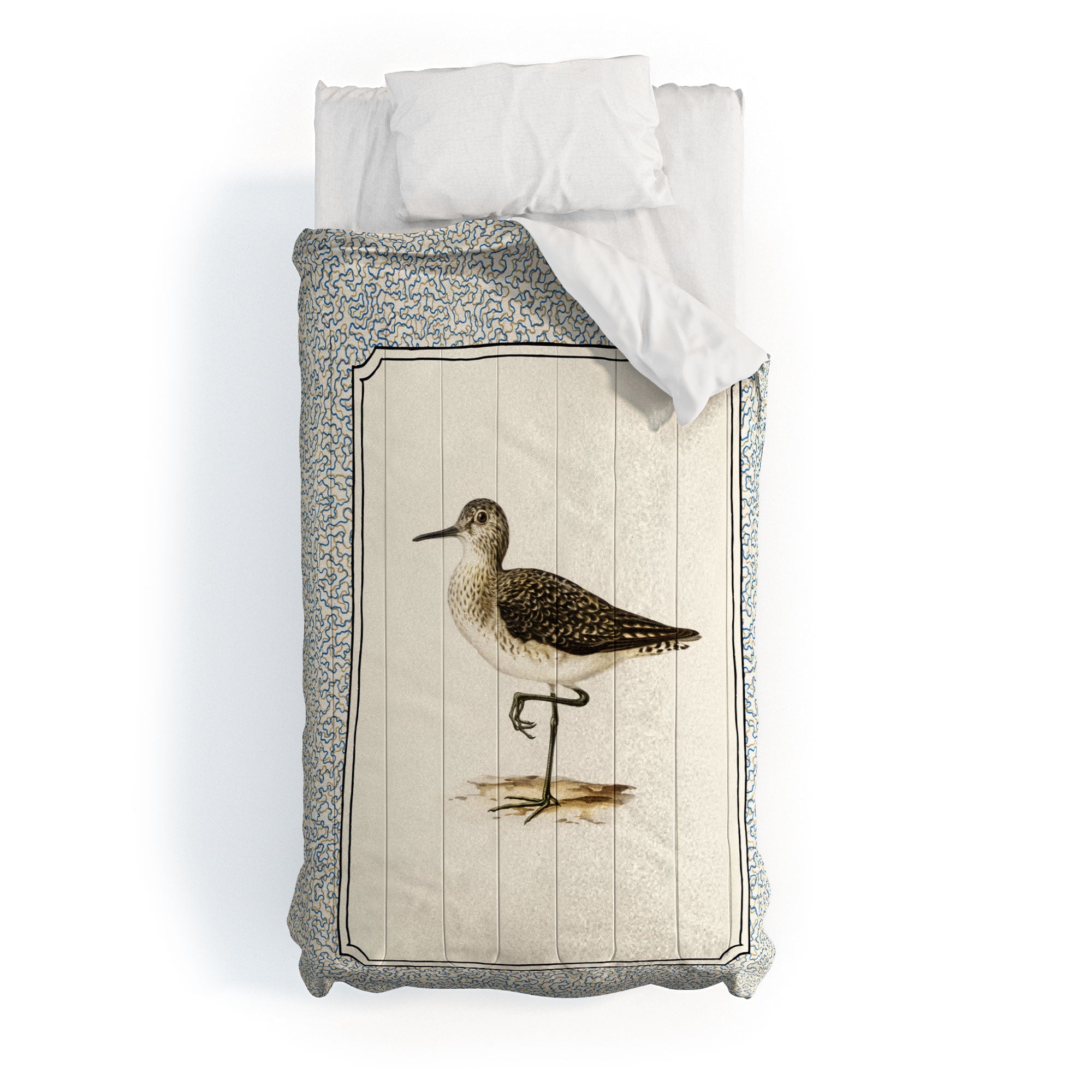 Oh Fine! Art Balancing Sandpiper Comforter