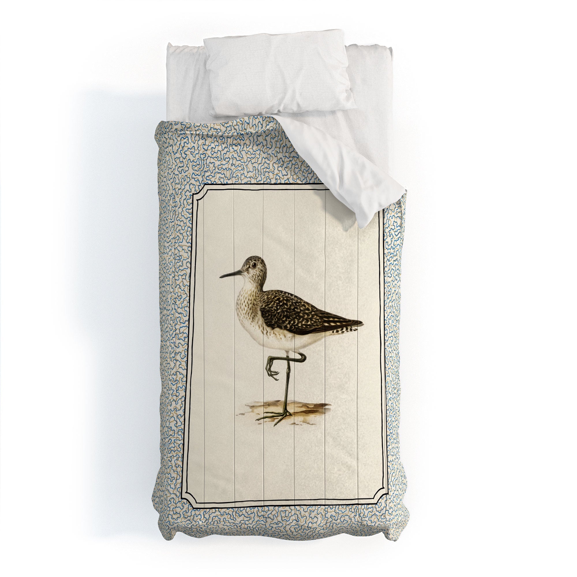 Oh Fine! Art Balancing Sandpiper Comforter