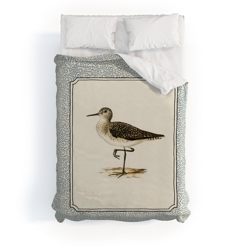 Oh Fine! Art Balancing Sandpiper Duvet Cover