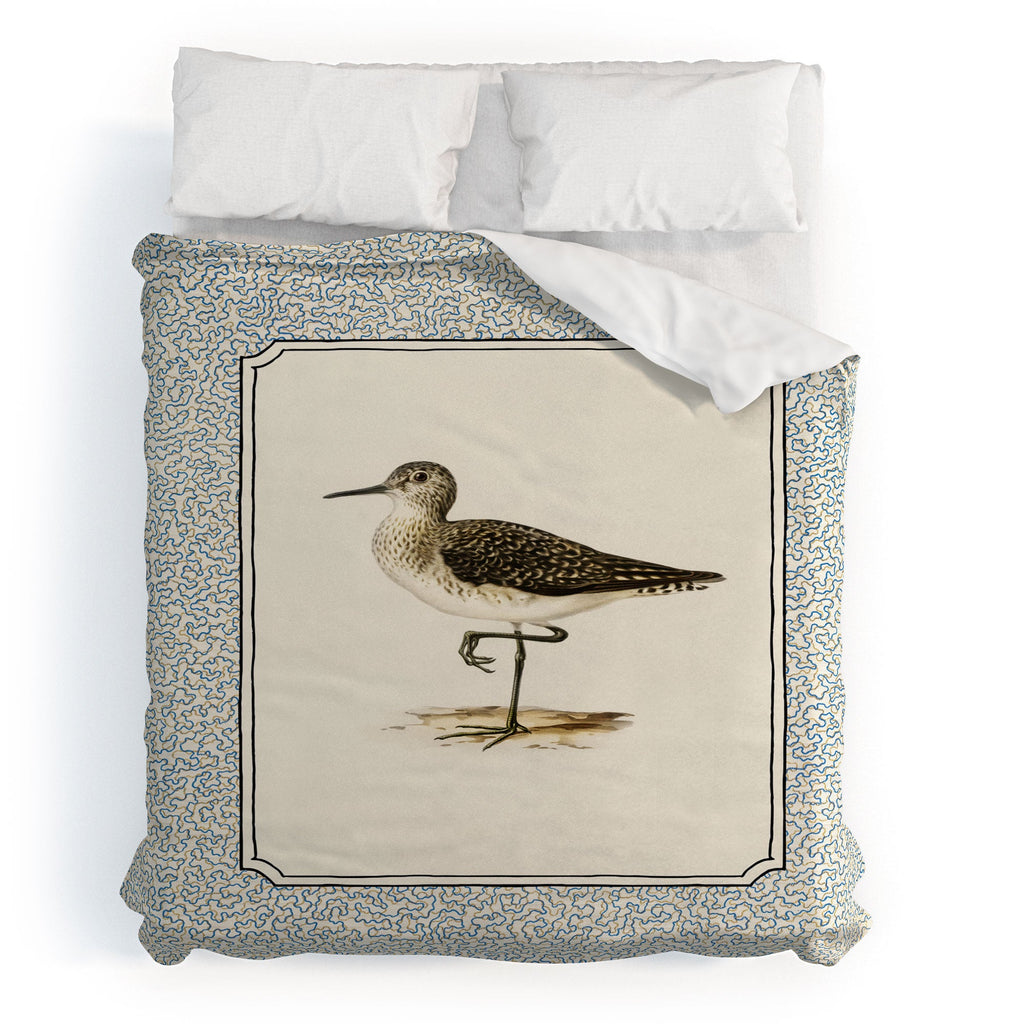 Oh Fine! Art Balancing Sandpiper Duvet Cover