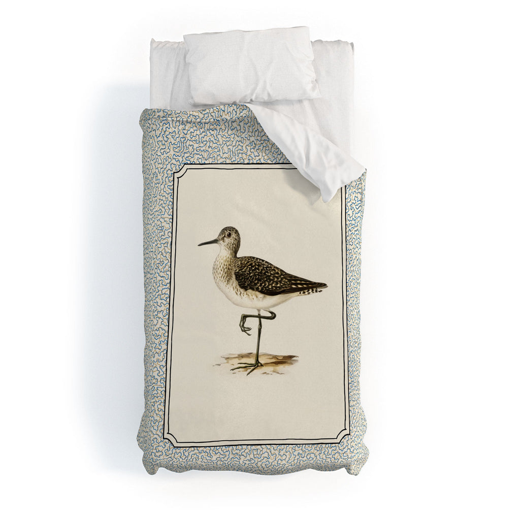 Oh Fine! Art Balancing Sandpiper Duvet Cover