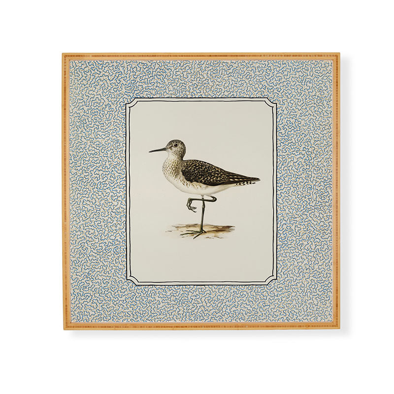 Oh Fine! Art Balancing Sandpiper Framed Wall Art