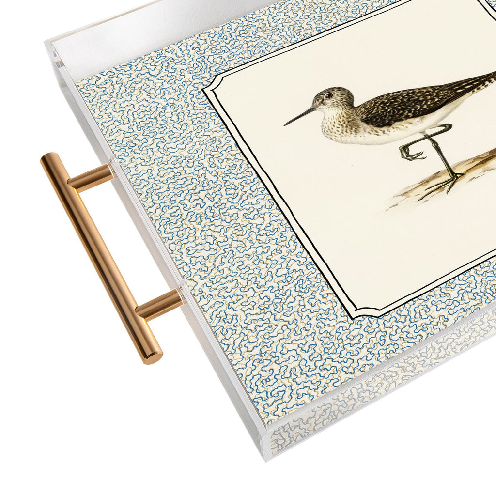 Oh Fine! Art Balancing Sandpiper Acrylic Tray