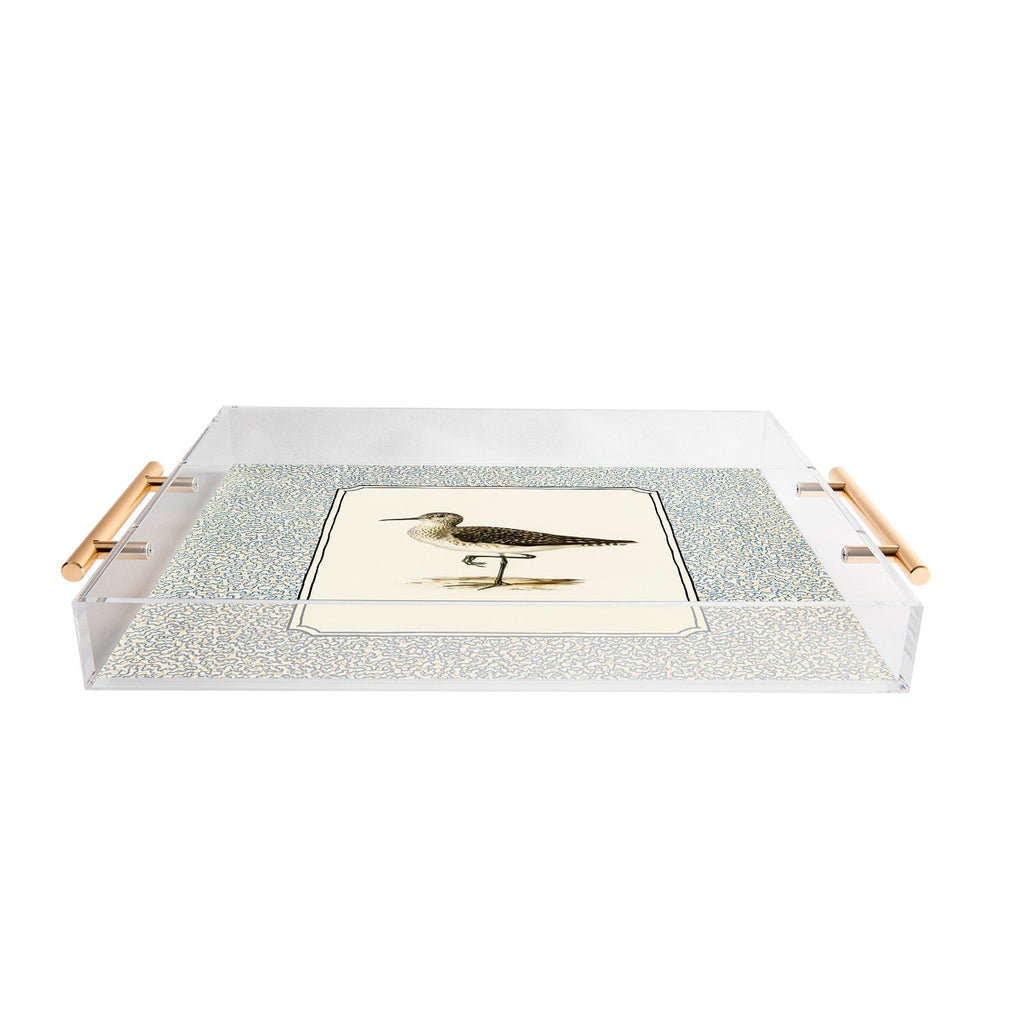 Oh Fine! Art Balancing Sandpiper Acrylic Tray