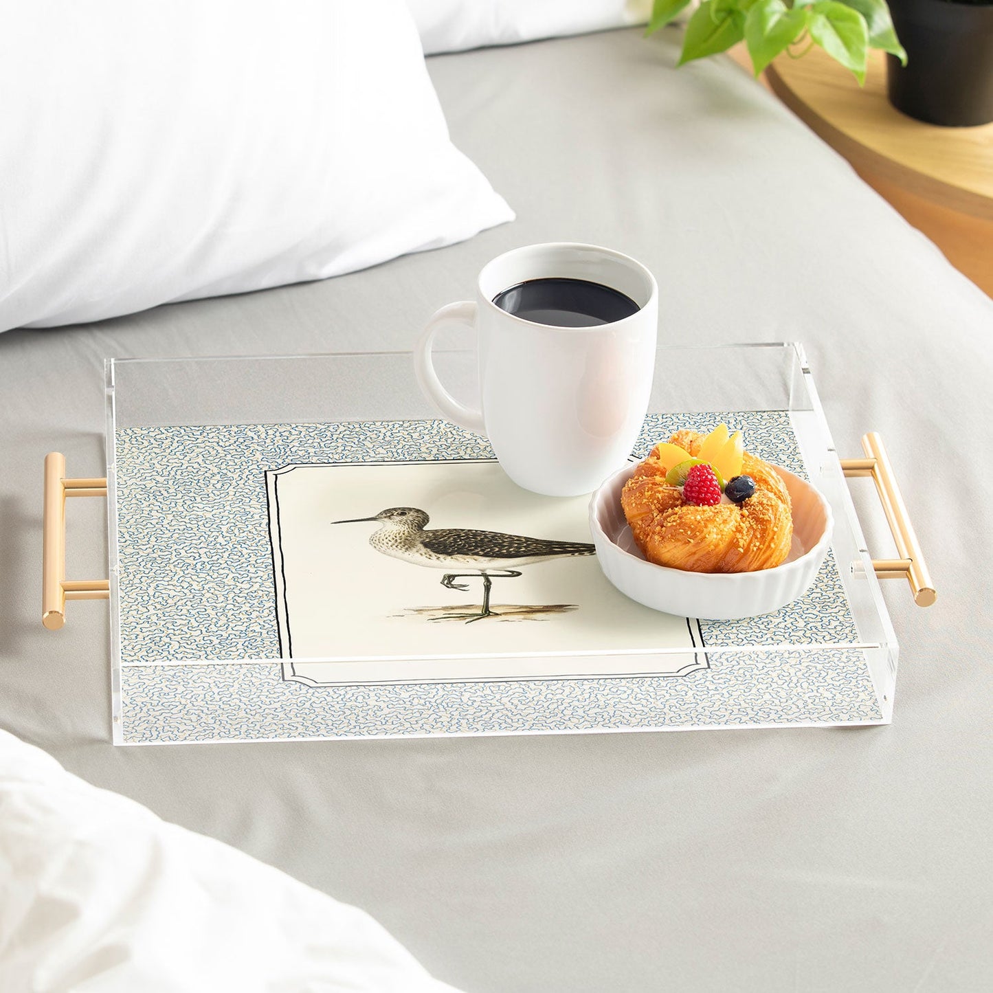 Oh Fine! Art Balancing Sandpiper Acrylic Tray